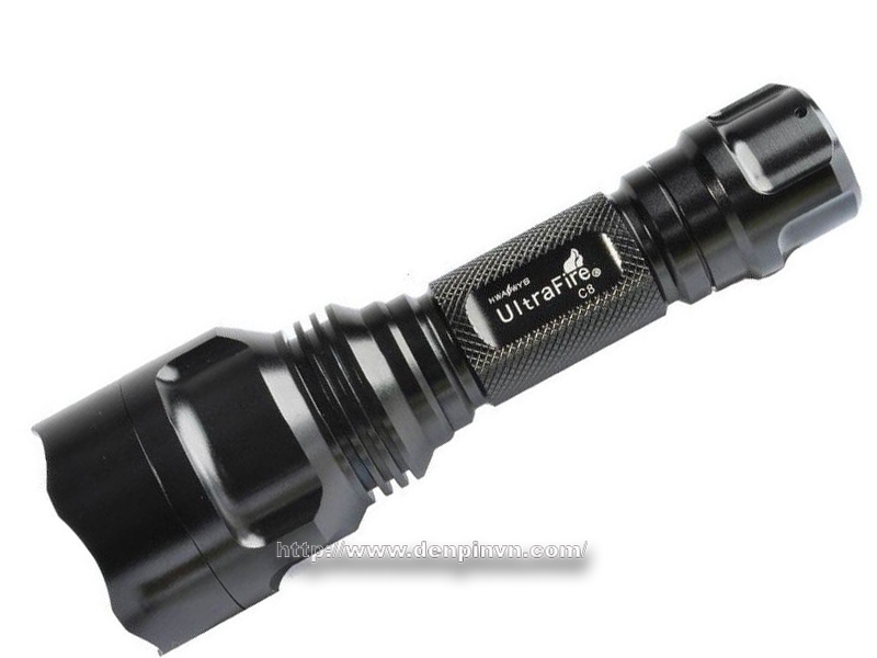 Đèn pin Ultrafire C8 led Cree XML2-U3 dòng đèn pin siêu sáng Đèn pin Ultrafire C8 led Cree XML2-U3 dòng đèn pin siêu sáng
