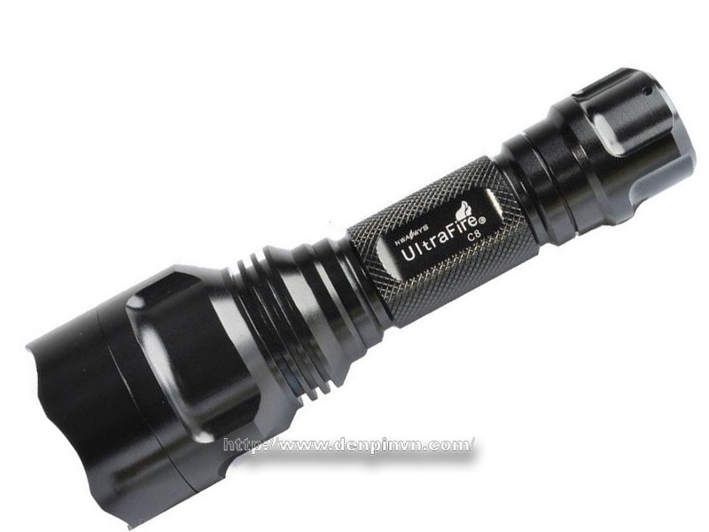 Đèn pin Ultrafire C8 led Cree XML2-U3 thuộc dòng đèn pin siêu sáng