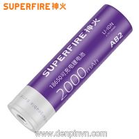 Pin sạc 18650 SUPERFIRE AB2 3.7V 2000mAh