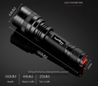 Đèn pin Supfire C8-T6 siêu sáng 1100lumen