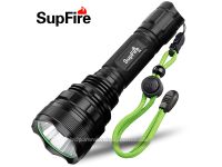 Đèn pin SupFire F6 phạm chi chiếu xa lên tới 500M