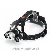 Đèn pin đội đầu 3 led XML-T6 siêu sáng