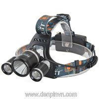 Đèn pin đội đầu 3 led Boruit RJ-3000