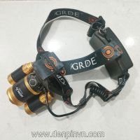 Đèn pin đội đầu 3 led Boruit RJ-3000 mẫu mới